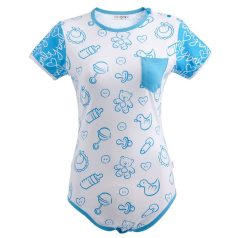 Little For Big Nursery Blue unisex body LB-017B