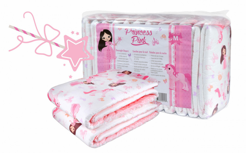 Rearz Princess Pink V2 Felnőtt Pelenka M Méret Csomag Abdl 2133